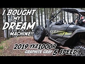 2019 Yamaha YXZ1000R Graphite Gray 5 Speed Manual | Yamaha Side by Side | Yamaha SXS | Yamaha UTV