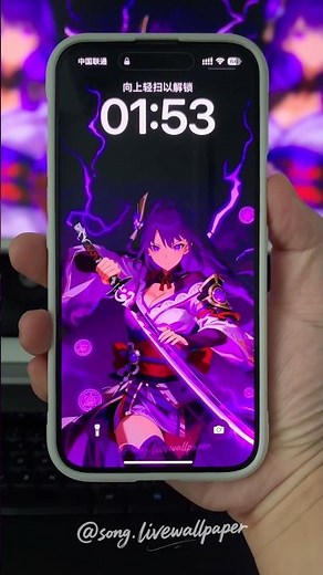 Live Wallpaper | Raiden Shogun - Genshin Impact