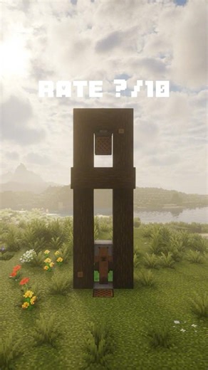 Simple Minecraft Elevator #minecraft #minecrafttutorial