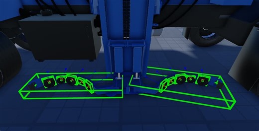 Bin retention system on my side loader garbage truck causes the arm to move extremely slowly at a certain point