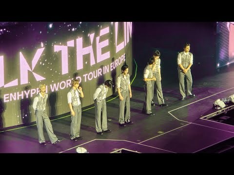 ENHYPEN Europe Tour – London at The O2 Arena Walk the Line