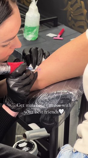 #bestfriends #matchingtattoos #stars #tattoos #girls