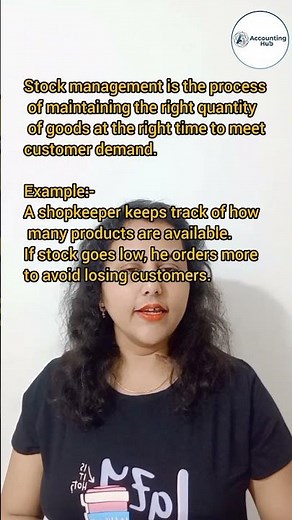 Stock Management Explained 📦 | Meaning & Basics Made Easy