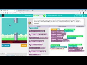 Diseño de videojuego en code.org