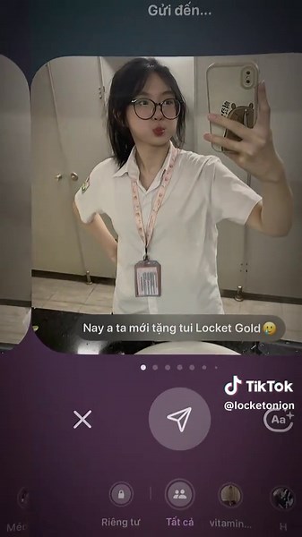 Tăng Độ Trải Nghiệm Cute với Camera Locket Gold