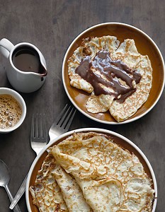 Gateau de crêpe au chocolat pour 1 personnes - Recettes - Elle à Table