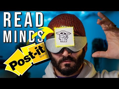 These Post-it Notes MAKE YOU Read Minds - DIY Tutorial