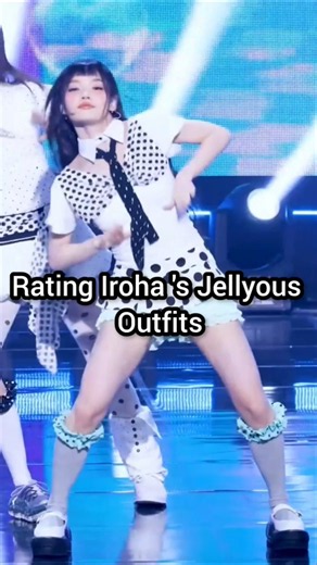 Rating Iroha's Jellyous outfits #kpop #illit #dontflop #viral #fypシ