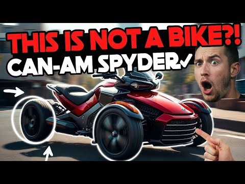 This 3-Wheel Beast Will Shock You! Can-Am Spyder Review 🔥