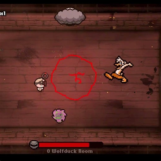 Tech X Vs. Wolfduck #tboi #tboirepentance #thebindingofisaac #modded #bossfight #techx