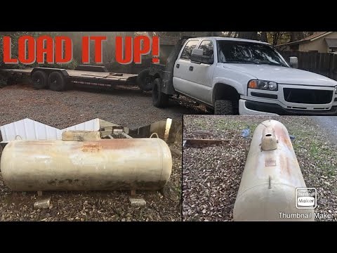 Moving A 250 Gallon Propane Tank