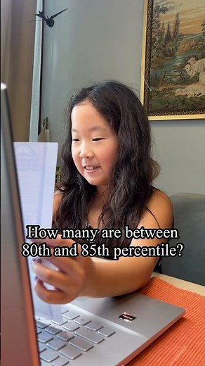 HOMESCHOOLER checks her MAP test SCORES #shorts