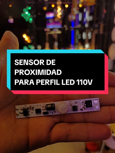 Sensor de Proximidad para Perfil LED 110V