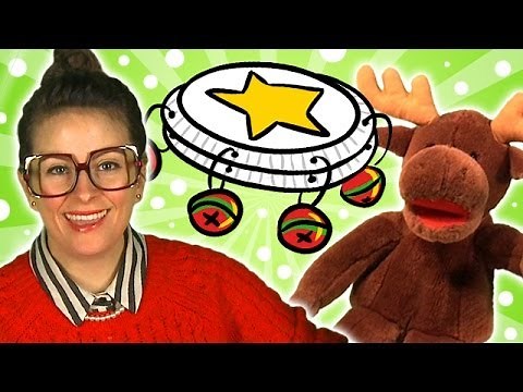 DIY Tambourine - Crafts for Kids w/ Cool School & Marty the Moose!