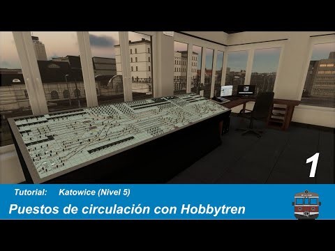 3X31: SimRail: Tutorial 1: Puestos de Circulación con Hobbytren. (Katowice, nivel 4)