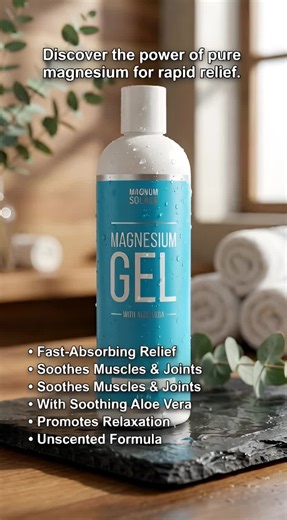 Lightweight, unscented magnesium gel made to sink in fast and feel soothing on muscles and joints. Perfect for post-workout, long days, or winding down at night. Clean formula with aloe vera and no heavy residue.#MagnesiumGel #MuscleCare #RelaxationRoutine #SelfCareEssentials #wellnessfinds