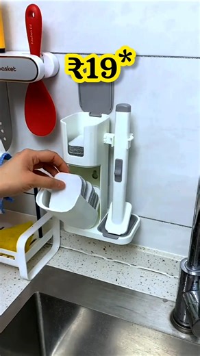 Kitchen cleaning brush | Dish CleaningBrush with Liquid Soap Dispenser#shorts remove your old brush