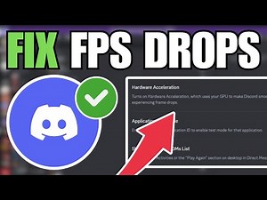 How To Fix FPS Drops & Lag While Streaming On Discord - Full Tutorial