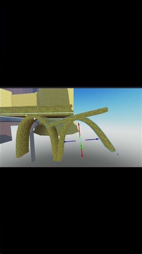 Accidentally created art in my Roblox game