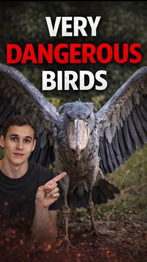 This Bird Kills Without Warning 😱 | Shoebill | THT OFFICEL