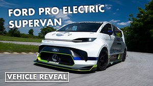 Ford Pro revealed its "ultra-high-performance" Ford Pro Electric SuperVan at the UK's 2022 Goodwood Festival of Speed | Autoblog