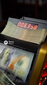 AI Money Counting Machine Hits 99,900 ⚡ | Precision Automation Close-Up