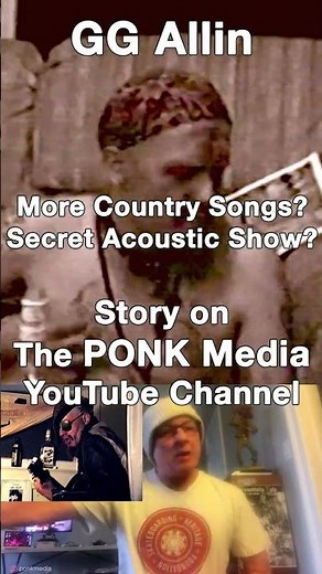 GG Allin Chats about Carnival of Excess, Doing More Country Songs #ggallin