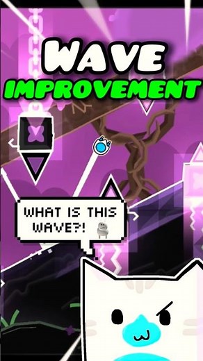 This Level Will IMPROVE Your Wave Skill! 😭 #geometrydash