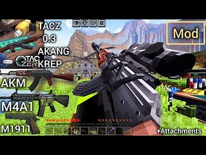 Tacz 0.3 Mod for Bedrock Minecraft by‪@Krep‬