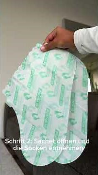 be routine Anti-Hornhaut Socken - Anwendungsvideo