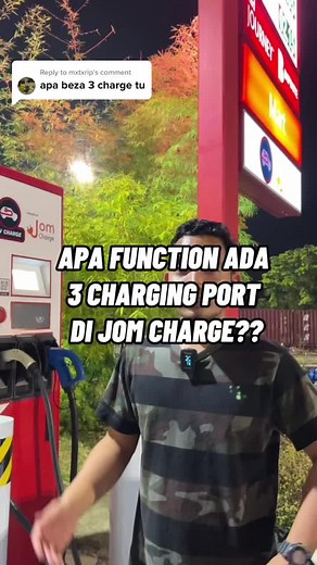 Replying to @mxtxrip function 3 port charge pada jomcharge #fyp #abgtesla #teslamodel3performance #jomcharge