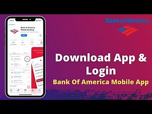 Download Bank of America Mobile App and Login