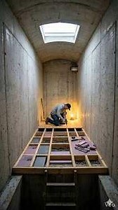 BUILDING SECRET UNDERGROUND MASSIVE INTERIOR ROOM🌴