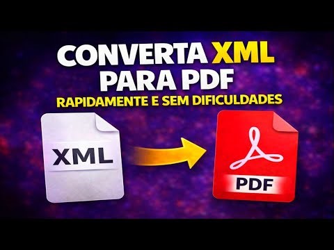 Convert XML to PDF quickly and easily.
