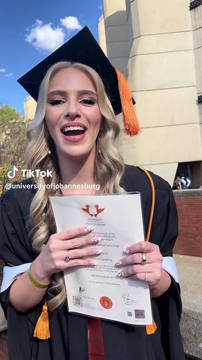Celebrating Megan's Graduation: Engineering Technology Bachelor's Degree | UJ Graduations