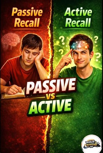Active Recall vs Passive Recall)दो तरह के बच्चे होते हैं… #brainbreak #roborecall #braintease