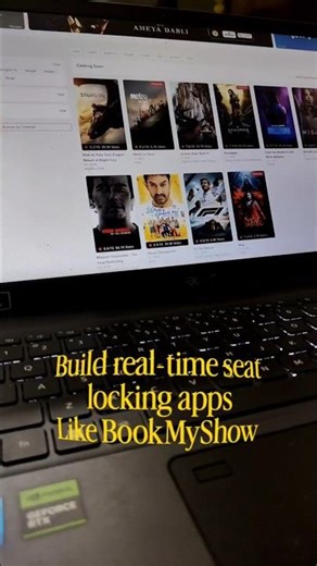 Build real-time seat locking application like bookMyShow #bookmyshowclone #programming #mernproject
