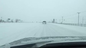 Watch: What it was like driving I-41 in blizzard