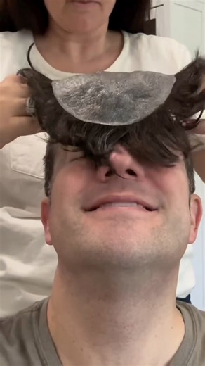 Before & After installation comparison | LaVivid Hair System