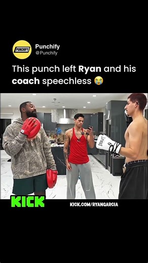 Ryan Garcia was READY to CERASH OUT 😭