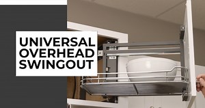 How to Install the Universal Overhead Swingout from Hardware Resources