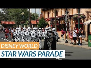 Incredible Star Wars parade at Disney's Hollywood Studios