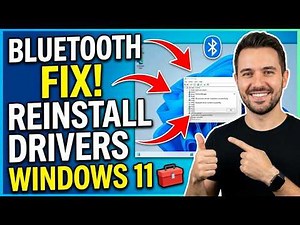 Reinstall Bluetooth Driver on Windows 11 Fix Bluetooth Not Working (2026)