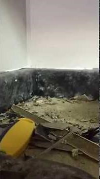 Removing old glued on counter top