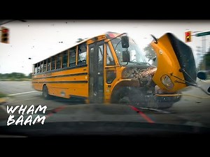 SCHOOL BUS DRIVER EXPOSED BY DASH CAM AFTER SHOCKING CRASH! | DASHCAM STORIES 133