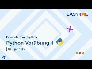 e4m.info – Python – Vorübung 1, Ü1: print, if, elif, else, while