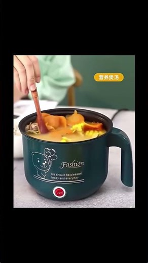 Compact 1.8L Multi-Cooker: Your Mini Kitchen Powerhouse! #RiceCooker #ElectricHotPot #SpaceSaver