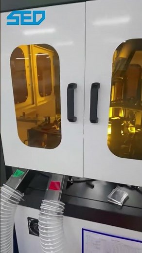 #shorts Visual Inspection Machine | AI CCD Defect Detection for Industrial Parts (SED PHARMA)