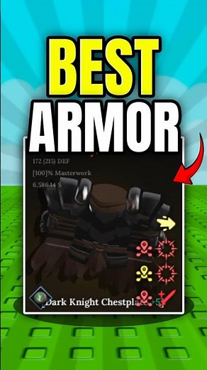 How to make the BEST armor in the forge! #roblox #theforge