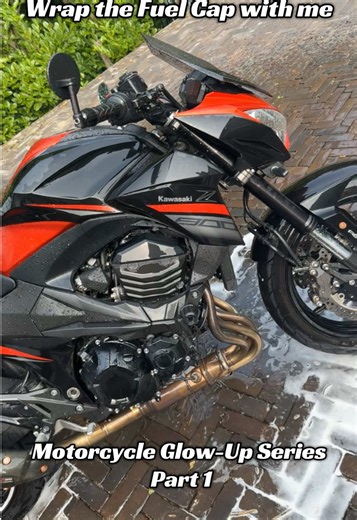 Motorcycle Glow-Up Series: Fuel Cap Wrapping